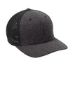 Port Authority C302 Flexfit Melange Mesh Back Trucker Cap