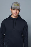 Port Authority C302 Flexfit Melange Mesh Back Trucker Cap