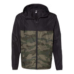 Independent Trading Co EXP54LWZ Men's Lightweight Windbreaker Full-Zip Jacket