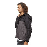 Independent Trading Co EXP54LWZ Men's Lightweight Windbreaker Full-Zip Jacket