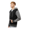 Independent Trading Co IND45UVZ Unisex Heavyweight Varsity Full-Zip Hooded Sweatshirt