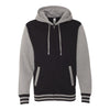 Independent Trading Co IND45UVZ Unisex Heavyweight Varsity Full-Zip Hooded Sweatshirt