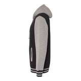 Independent Trading Co IND45UVZ Unisex Heavyweight Varsity Full-Zip Hooded Sweatshirt