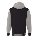 Independent Trading Co IND45UVZ Unisex Heavyweight Varsity Full-Zip Hooded Sweatshirt