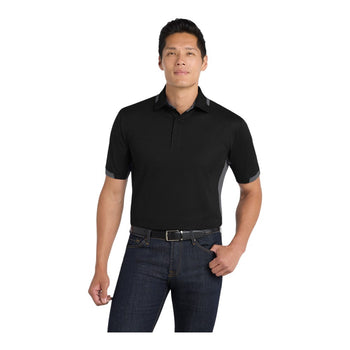 Port Authority K524 Dry Zone Colorblock Ottoman Polo