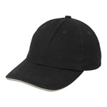 Port Authority C830 Sandwich Bill Cap with Striped Closure