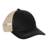 Port Authority C600 Distressed Mesh Back Cap
