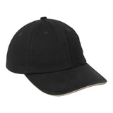 Port Authority C830 Sandwich Bill Cap with Striped Closure