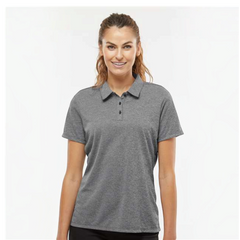 Adidas A583 Women's Heathered Polo - 