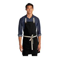 Port Authority A815 Canvas Full-Length Two-Pocket Apron - 