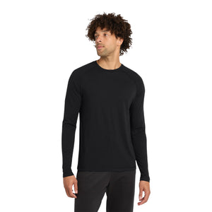 Sport-Tek ST400LS PosiCharge Long Sleeve Tri-Blend Wicking Raglan Tee - 