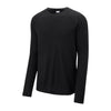 Sport-Tek ST400LS PosiCharge Long Sleeve Tri-Blend Wicking Raglan Tee