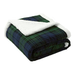 Port Authority BP43 Flannel Sherpa Blanket