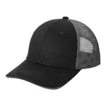 Port Authority C818 Double Mesh Snapback Sandwich Bill Cap