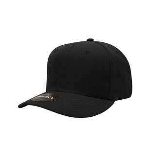 Decky 1015 6 Panel Mid Profile, Structured Snapback Hat - 