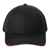 Port Authority C818 Double Mesh Snapback Sandwich Bill Cap