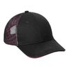 Port Authority C818 Double Mesh Snapback Sandwich Bill Cap