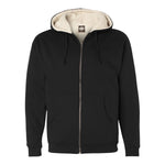 Independent Trading Co EXP40SHZ Men's Sherpa-Lined Full-Zip Hooded Sweatshirt