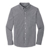 Port Authority W644 Broadcloth Gingham Easy Care Shirt