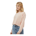 Independent Trading Co AFX24CRP Women's Lightweight Crop Crewneck Sweatshirt