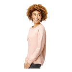 Independent Trading Co PRM2000 Women's California Wave Wash Crewneck Sweatshirt
