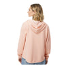 Independent Trading Co PRM2500Z Women's California Wave Wash Full-Zip Hooded Sweatshirt