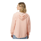 Independent Trading Co PRM2500Z Women's California Wave Wash Full-Zip Hooded Sweatshirt