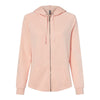 Independent Trading Co PRM2500Z Women's California Wave Wash Full-Zip Hooded Sweatshirt