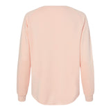 Independent Trading Co PRM2000 Women's California Wave Wash Crewneck Sweatshirt