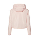 Independent Trading Co EXP64CRP Women's Lightweight Quarter-Zip Pullover Crop Windbreaker