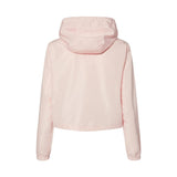 Independent Trading Co EXP64CRP Women's Lightweight Quarter-Zip Pullover Crop Windbreaker