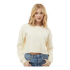 Independent Trading Co AFX24CRP Women's Lightweight Crop Crewneck Sweatshirt