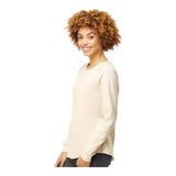 Independent Trading Co PRM2000 Women's California Wave Wash Crewneck Sweatshirt