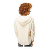 Independent Trading Co PRM2500Z Women's California Wave Wash Full-Zip Hooded Sweatshirt