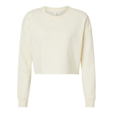 Independent Trading Co AFX24CRP Women's Lightweight Crop Crewneck Sweatshirt
