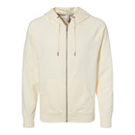 Independent Trading Co SS1000Z Unisex Icon Lightweight Loopback Terry Full-Zip Hooded Sweatshirt