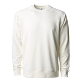 Independent Trading Co SS1000C Unisex Icon Lightweight Loopback Terry Crewneck Sweatshirt