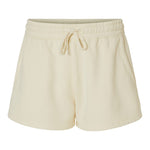 Independent Trading Co PRM20SRT Womens Lightweight California Wave Wash Fleece Shorts