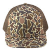 Blank Rope Hats Camo Trucker Cap Mesh Back