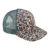 Blank Rope Hats Camo Trucker Cap Mesh Back