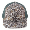 Blank Rope Hats Camo Trucker Cap Mesh Back