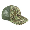 Blank Rope Hats Camo Trucker Cap Mesh Back