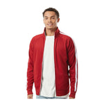 Independent Trading Co EXP70PTZ Men's Lightweight Poly-Tech Full-Zip Track Jacket