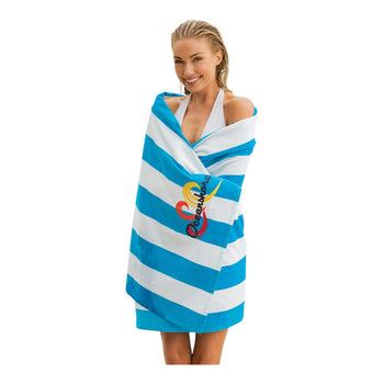 Port Authority PT43 Cabana Stripe Beach Towel