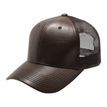 PitBull PB164 PU Leather Trucker Cap