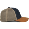 Outdoor Cap FFA-DNM FFA Denim Trucker Cap with Canvas Visor