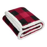 Port Authority BP43 Flannel Sherpa Blanket