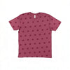 Code Five 3929 Unisex Star Print Tee