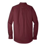 Port Authority W100 Long Sleeve Carefree Poplin Shirt
