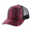 KAMEL 815NCT 6 Panel Nylon Camo Trucker Hat 815 series